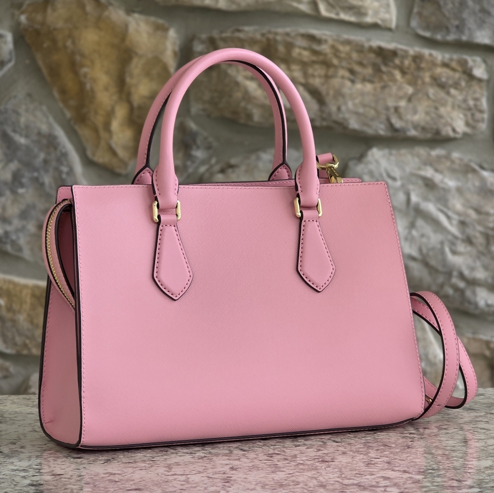 Michael Kors Sheila Medium Pink Satchel - Picture 3 of 8